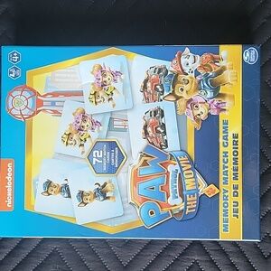 Nickelodeon PAW Patrol Memory Match Game - Blue and Yellow